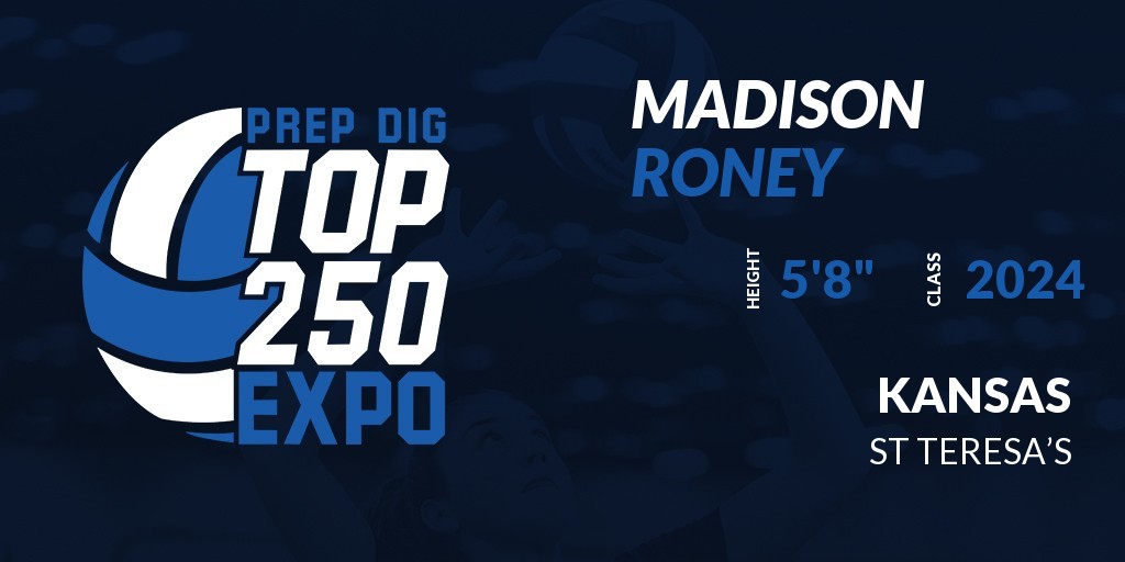 Prep Dig Kansas (@prepdigks) on Twitter photo Welcome Class of 2024 Madison Roney (<a href="/MadieRoney2024/">Madison Roney</a>) of St Teresa’S HS to the <a href="/PrepDigMO/">Prep Dig Missouri</a> <a href="/PrepDigKS/">Prep Dig Kansas</a> Top 250 Expo @ Dynasty Volleyball Academy.
🔥🏐 #PDTop250 🏐🔥
Register NOW! 👇 events.prepdig.com/e/601/register… Welcome Class of 2024 Madison Roney (<a href="/MadieRoney2024/">Madison Roney</a>) of St Teresa’S HS to the <a href="/PrepDigMO/">Prep Dig Missouri</a> <a href="/PrepDigKS/">Prep Dig Kansas</a> Top 250 Expo @ Dynasty Volleyball Academy.
🔥🏐 #PDTop250 🏐🔥
Register NOW! 👇 events.prepdig.com/e/601/register…