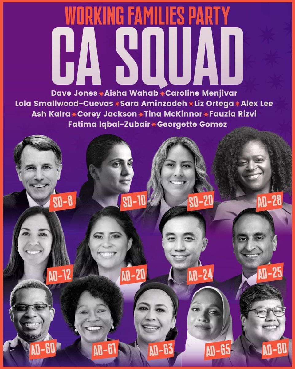 Let’s elect a #Squad to the California Legislature this November 💪💪