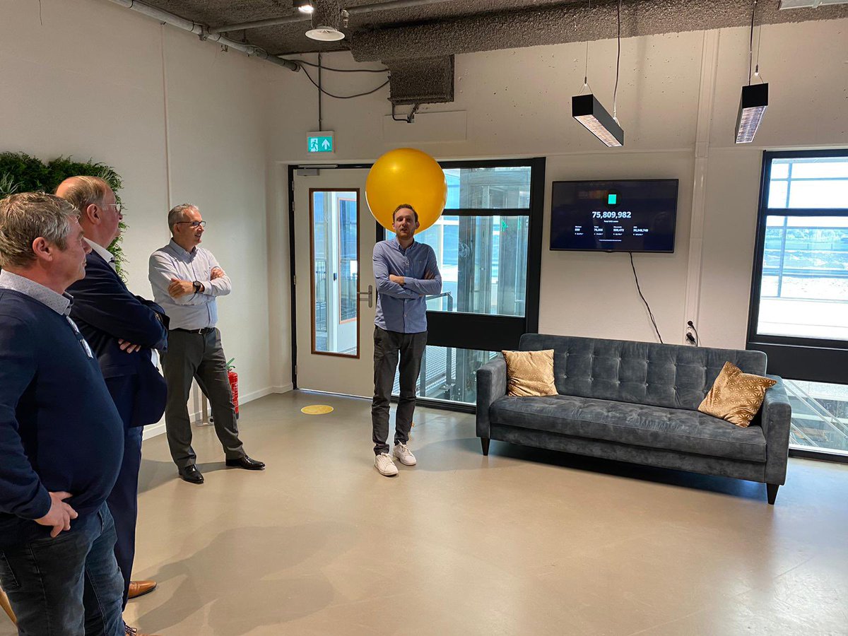 🏆Gedeputeerde <a href="/IJzebrandRijzeb/">IJzebrand Rijzebol</a> bezocht vandaag in Groningen de 3 finalisten van de <a href="/GOPGroningen/">GOP Groningen</a>: Kampen Industrial Care, <a href="/GallagherEurope/">Gallagher Europe</a> en <a href="/KlippaApp/">Klippa🤳</a>. Op 1 december wordt de winnaar bekendgemaakt in <a href="/MartiniPlaza/">Martiniplaza Groningen</a>. Lees hier meer over de finalisten ➡️ groningerondernemingsprijs.nl/home/finaliste…