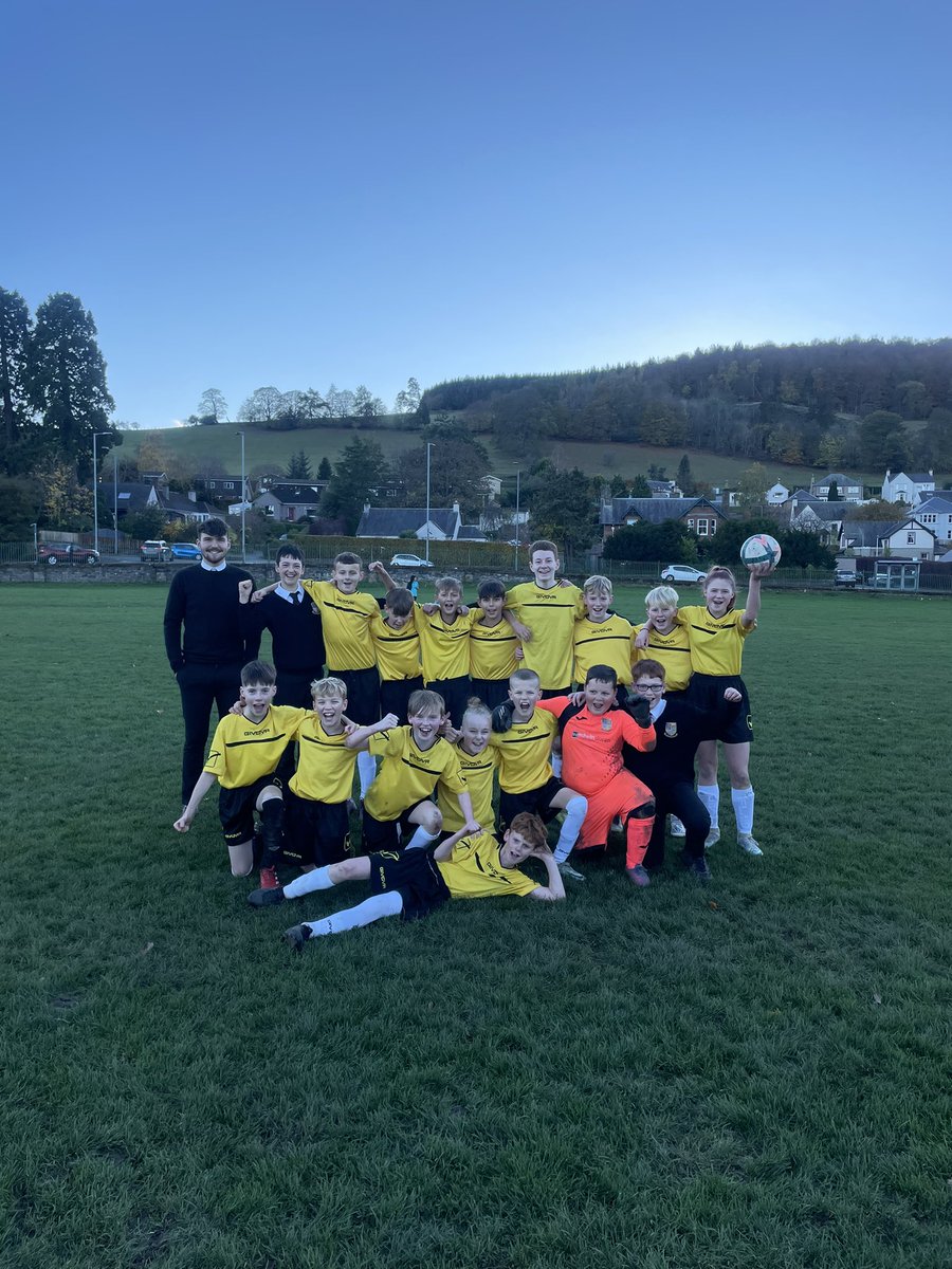 Really impressive victory today by the Galashiels S1 Boys, trumping Gracemount 12-0 

Proud of the boys and looking forward to the next round of the Scottish cup