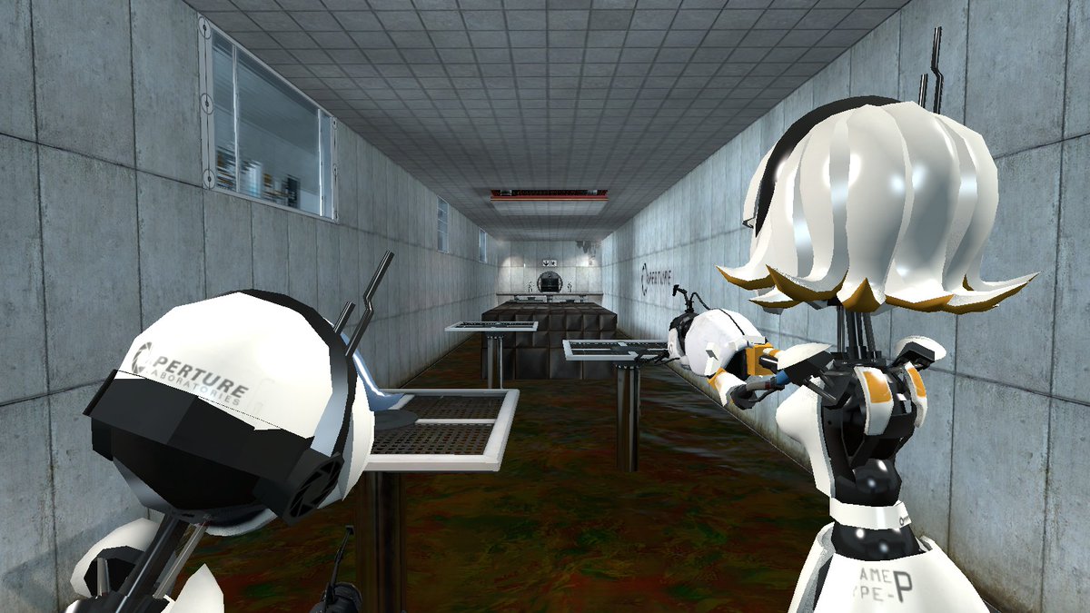 SlenderKidz's tweet photo. Trying to stop Wheatley.
#GlitchProductions #MurderDrones #UziDoorman #SerialDesignationN #MyLifeasaTeenageRobot #MLAATR #JennyWakeman #Portal #Atlas #PBody #Wheatley #GarrysMod #Gmod https://t.co/CPwvuapd3M
