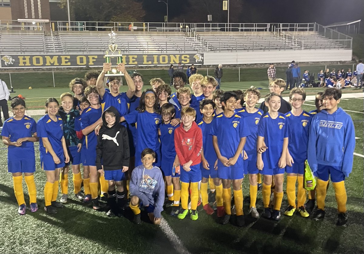 It was wonderful to see a packed house Wednesday night at North Hunterdon High School for the championship soccer game. Congrats to our team for bringing home the trophy! #ConferenceChamps #PawPride