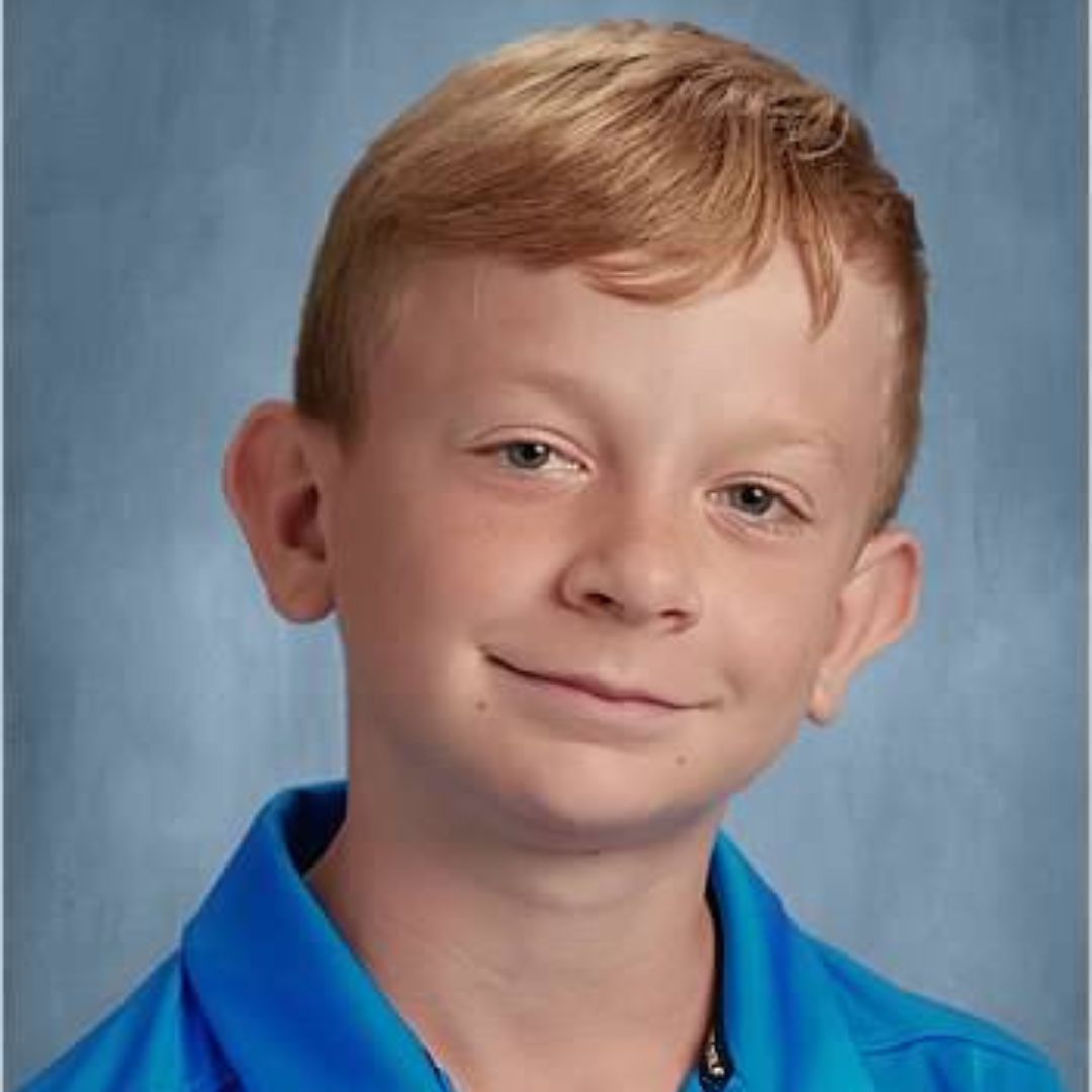 "Landon just turned 12. It feels like we are entering into a new chapter. We see his curiosity about the world expanding. We spent most of his life walking a step ahead of him, guiding him. In this chapter, we are walking next to him &amp; supporting him" - Lauren Hartz, Landon's mom