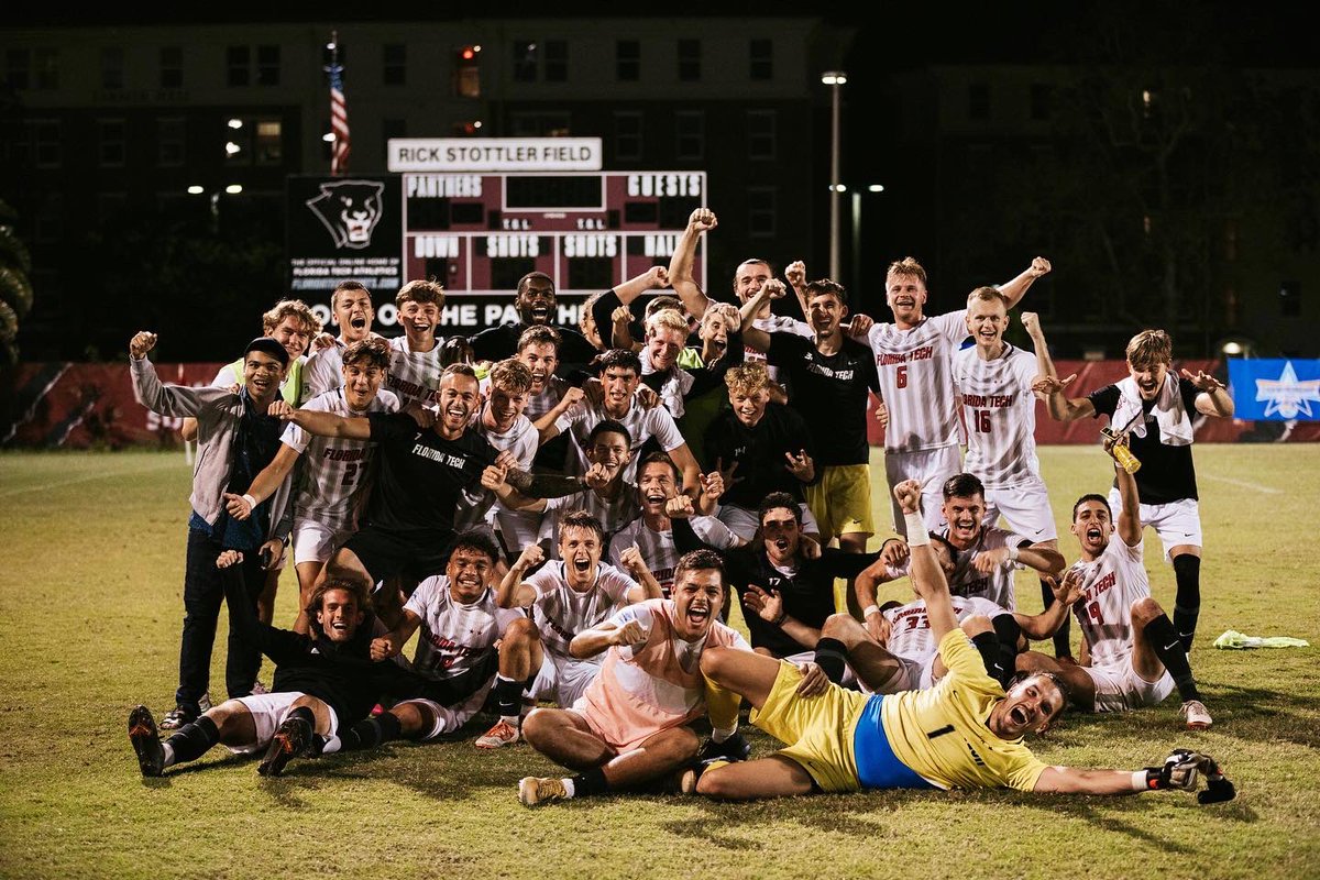 FLTechAthletics's tweet photo. 𝐁𝐔𝐈𝐋𝐓 𝐃𝐈𝐅𝐅𝐄𝐑𝐄𝐍𝐓 ‼️

Both Florida Tech soccer programs are heading to the SSC Finals this Sunday! #GoPanthers #TechBuilt https://t.co/XgHGHXCBQZ