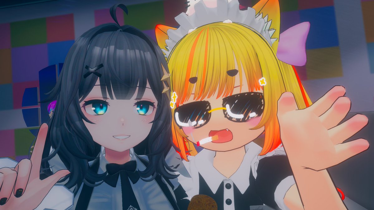 Hana_VRC's tweet photo. メイドDJ、メイドVJ

#clubgoodinternet
#Luvstep https://t.co/EmiRzEHUVM