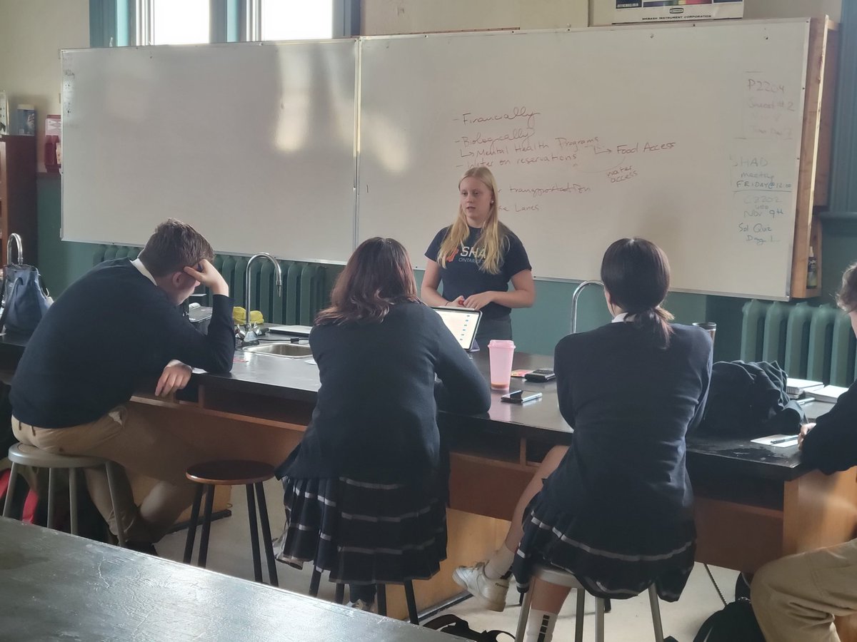 Thank you Lauren for your fantastic presentation on the SHAD summer program! St. Bons is lucky to have our very own SHAD Ambassador! <a href="/StBonaventures/">St. Bon's 🇨🇦</a> <a href="/stbonsscience/">St.Bon's Science</a>