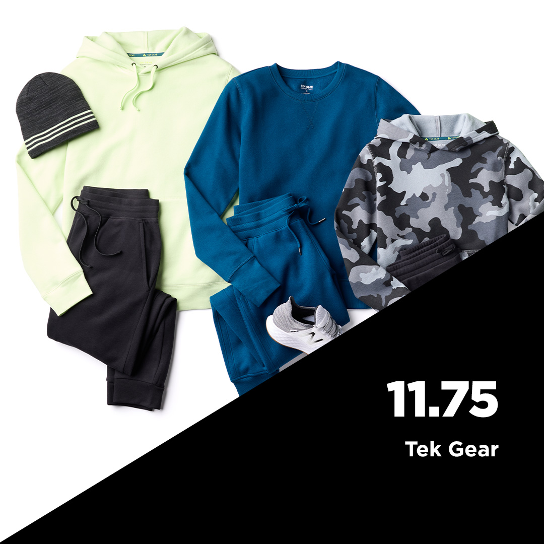 Kohl's on X: For the family, keep them cozy and casual in Tek