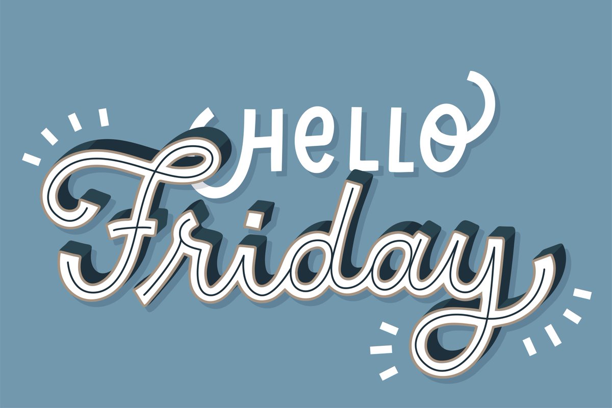 Hello Friday, weekend here we come!

We hope you take some time this weekend to relax and recharge ⚡