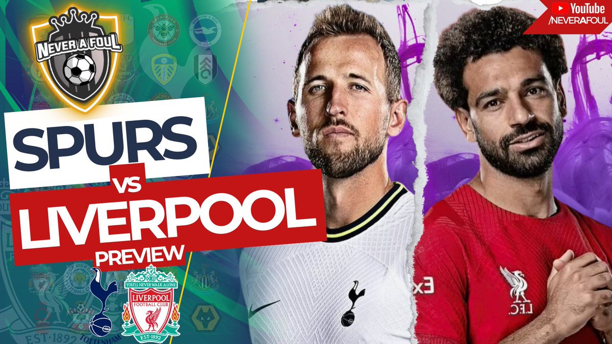 ⚪️ Tottenham Vs Liverpool 🔴 - BIG PREVIEW! 

🚨 LIVE AT 5PM - youtu.be/zKVVs-ltuSs 🚨 

🎙 Host <a href="/TyroneMc__/">Ty Sports 🎙🇰🇳</a> 

💥 #THFC - <a href="/georgeachillea/">George</a> / <a href="/_4Jords/">Jords</a> 

Vs

💥 #LFC - <a href="/TeamKopish/">Team Kop-ish</a> <a href="/callumsanderson/">Callum Sanderson</a> &amp; <a href="/GrizzKhan/">Grizz Khan</a> 

🔥 Start Your Weekend Off Correctly! 

#TOTLIV
