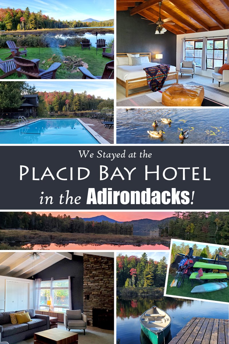 Love_MrsMommy's tweet photo. We got back from an amazing #vacation in the #Adirondacks and stayed at the beautiful #PlacidBayHotel On #LakePlacid! You have to check this place out! Click here --> https://t.co/h3YwcQzCdA
#lakeplacid #placidbay #campfire #canoeride #hotelsuite https://t.co/zeGbbaYzcr