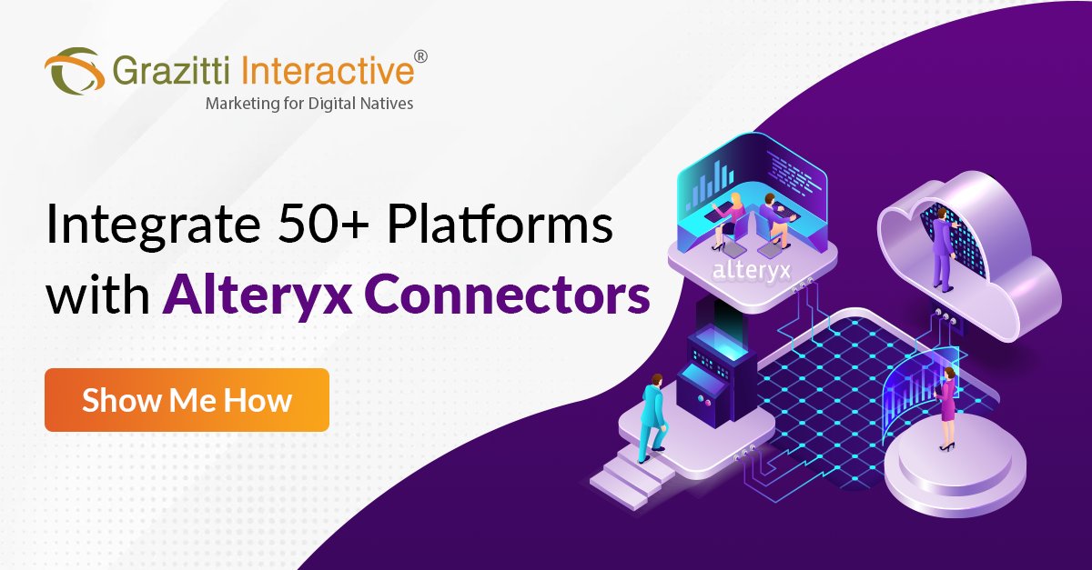 Grazitti's tweet image. Quick integration of data points is crucial for quick decision-making. Learn how you can integrate 50+ platforms with Alteryx connectors.

👉 rb.gy/dnsiz0 👈

#AlteryxConnectors #DataAnalytics #Grazitti