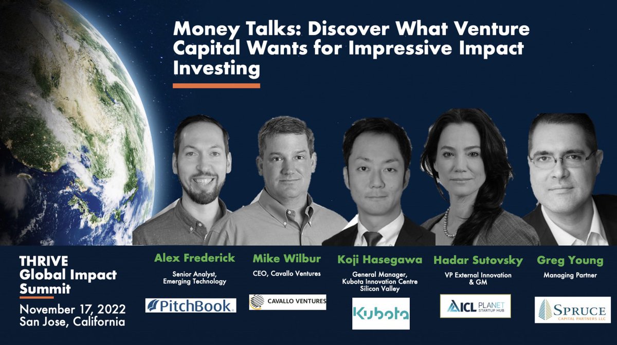 Looking forward to compelling investor discussion on the latest #venturecapital trends, current economic uncertainty and outlook for 2023 with <a href="/PitchBook/">PitchBook</a> #sustainability #agtech #FoodTech #impact #investing
