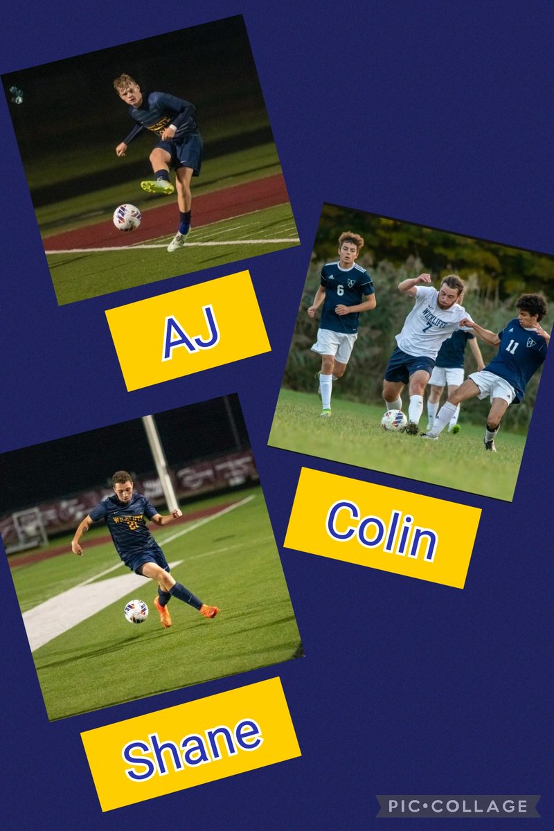 wickbluedevils's tweet photo. Congratulations to 3 of our seniors, AJ, Colin and Shane, who were selected to play in the CVC All-Star Game. The game is this Sunday at NOON at Hawken followed by the girls game at 2 where our @ladydevilssocc1 will be representing! Go Wick! https://t.co/KIdVC7PBOo