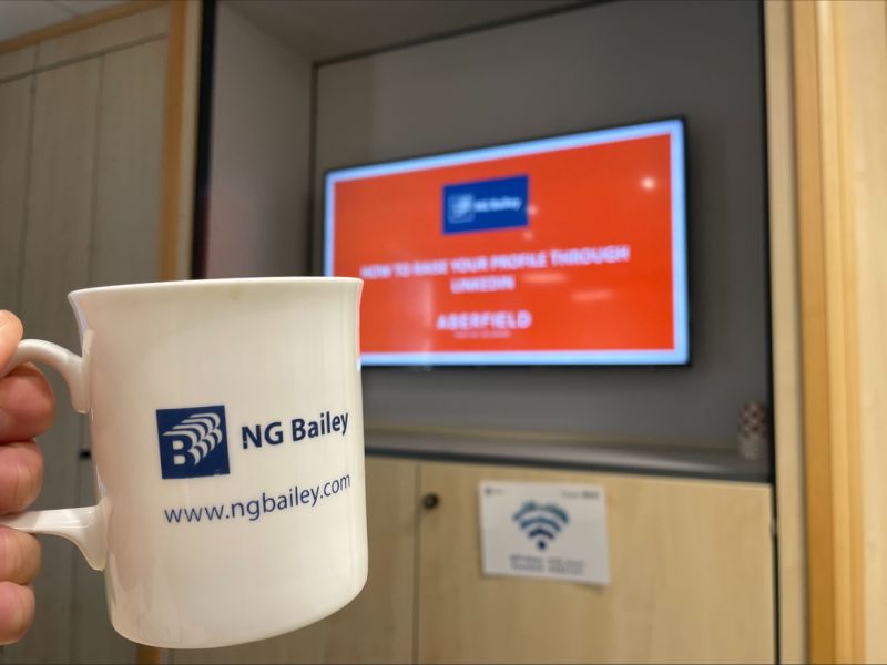 beno13's tweet photo. A busy week @AberfieldPR which included the joys @DefibMachines annual report launch, @FortusAdvisors in today's @yorkshirepost and social media training for @NGBaileyUK but a guilty highlight for me may be my new slippers (not pictured) #goodcomms #warmtoes https://t.co/4wwPJ0AGPZ