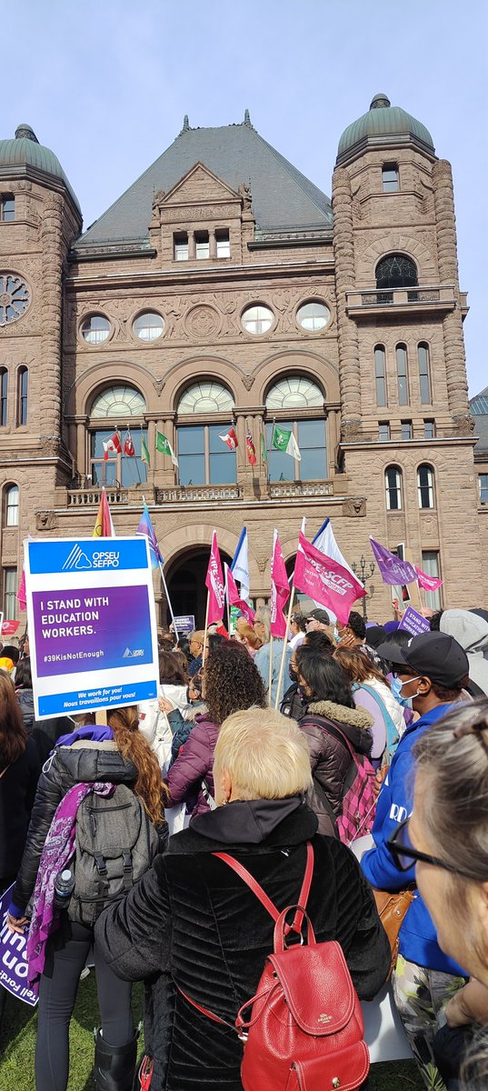 'When you punch down on a worker, you raise a movement" <a href="/JPHornick/">JP Hornick</a> #39kIsNotEnough #onpoli #canlab We won't back down!