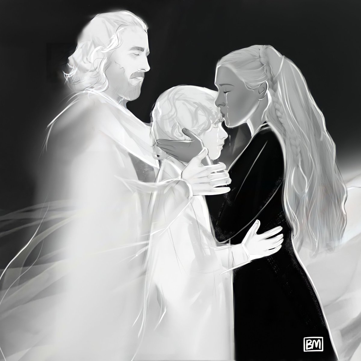 faithfularts_'s tweet photo. Heartbreaking scene part 2
@GameOfThrones @HouseofDragon
#houseofthedragon #hotd #RhaenyraTargaryen #Serharwin #serharwinstrong #LucerysVelaryon #fanart #FanArtFriday #artist #faithfularts #Targaryen https://t.co/VFI4wEoMIK