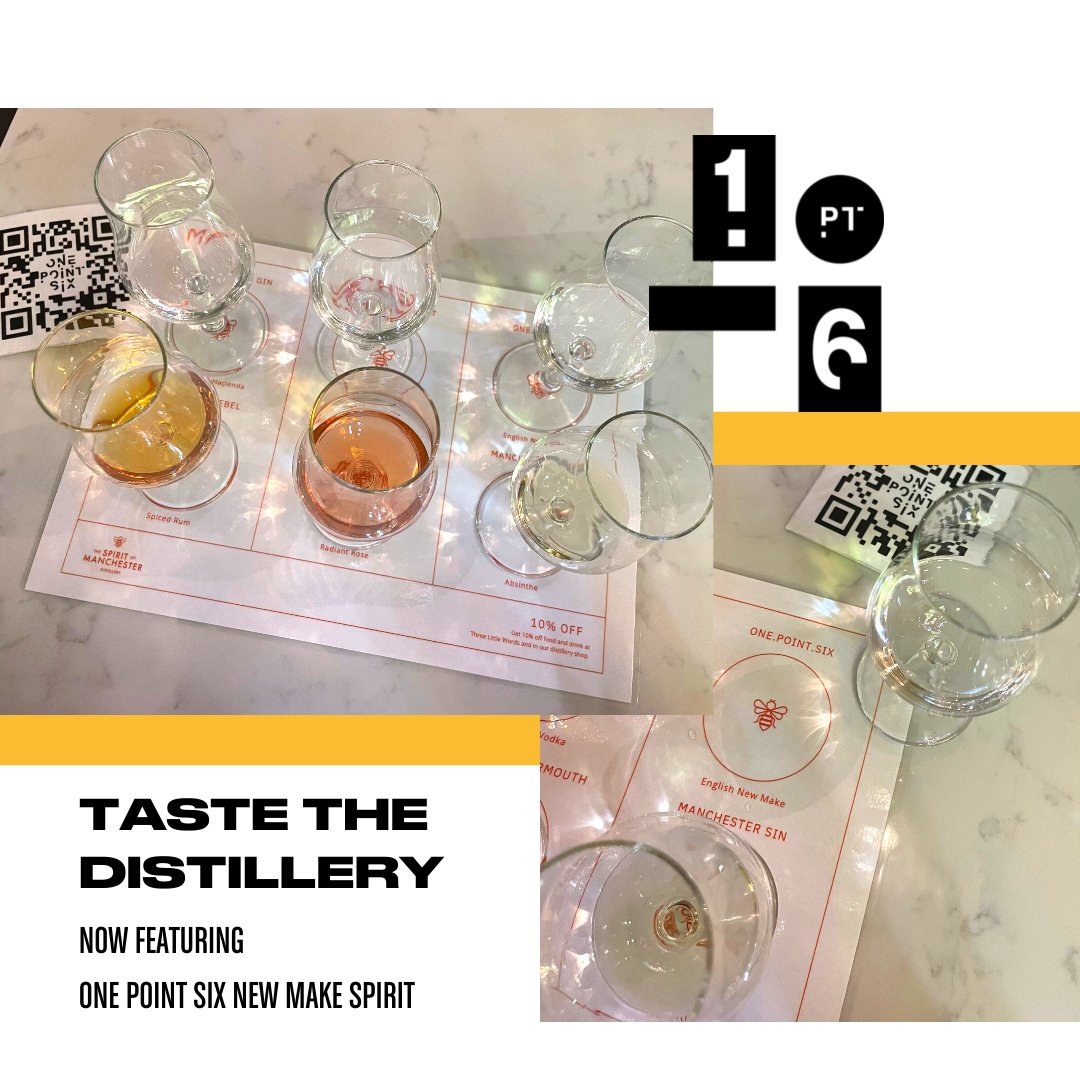 onepointsix__'s tweet photo. TRY OUR NEW MAKE

Be one of the first to try our new make spirit in the Taste the Distillery Tour. Focusing on the processes behind different spirits, this is the perfect day out for any spirits lover. Includes a guided spirits tasting.

https://t.co/x02VtNvNfE https://t.co/Po124yWkeU