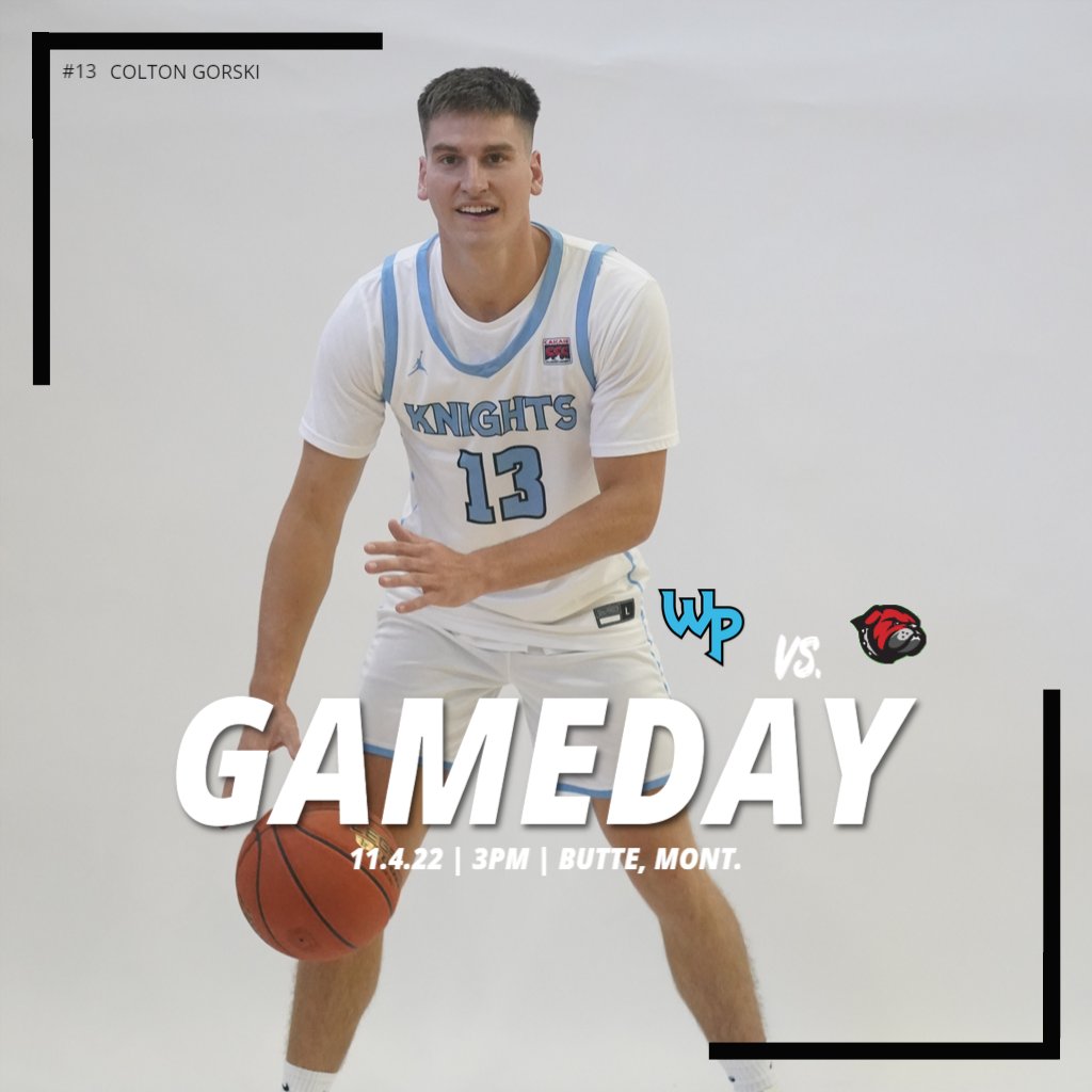 wpuknights's tweet photo. Playing for keeps now.

Men's basketball officially opens their season today when they take on Montana Western at 3pm. Links for stats and streaming are on our website.

#GoKnights #ThatKnightLife https://t.co/WVtNlJCW9d