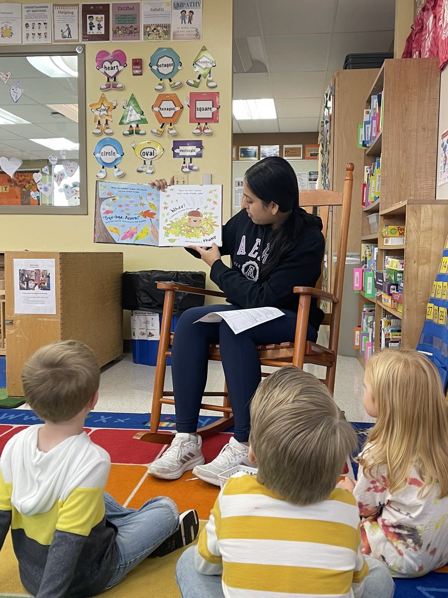 NCHSPreschool's tweet photo. Counting acorns during a story lesson with Ms Ayushi #fallweek #partnersingrowth @NCHSRedhawksCTE @NCHSOFFICIAL https://t.co/Zvdp3qDghz