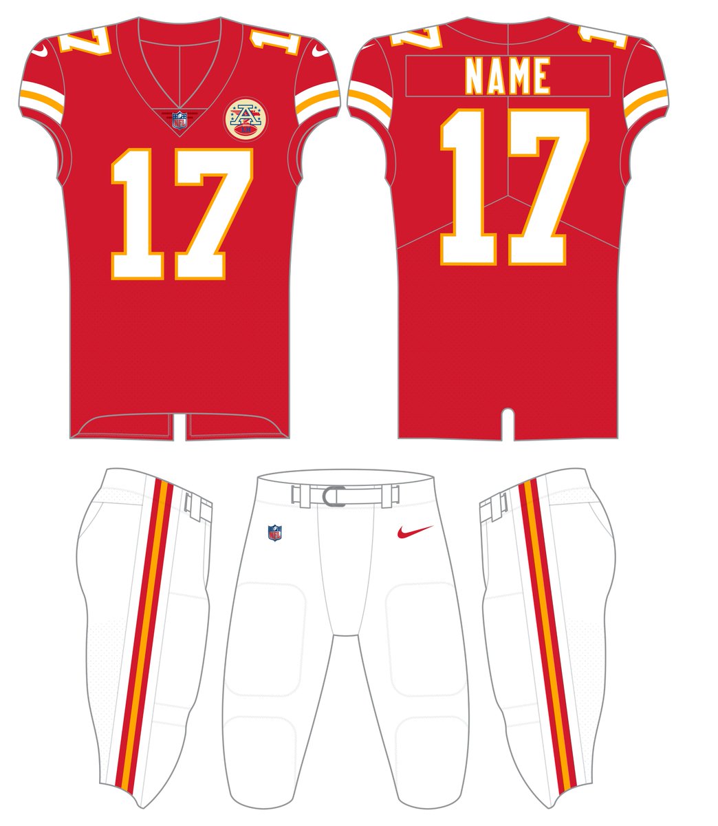NFLUniMatchups's tweet photo. #Titans at #ChiefsKingdom
#NBCSNF #FNIA #SNF https://t.co/Tb2IfYbreE