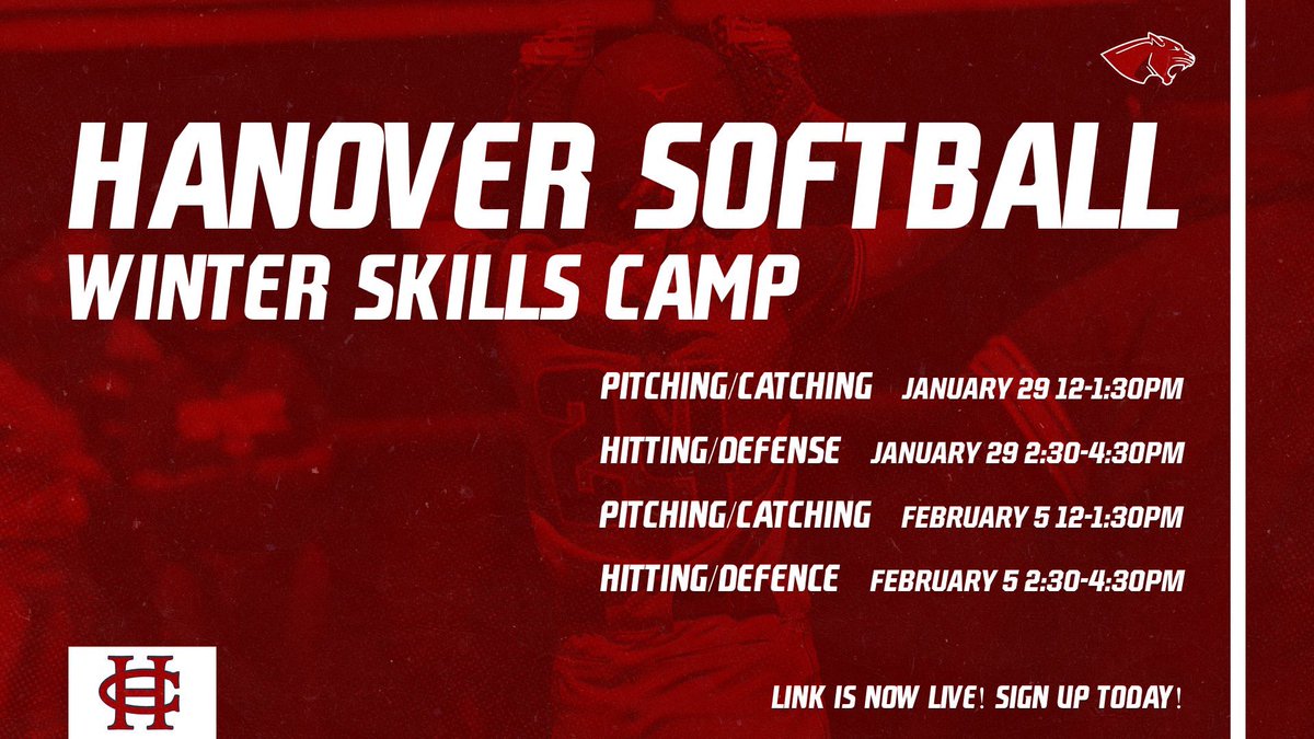 HanoverSBall's tweet photo. 🚨WINTER SKILLS CAMP REGISTRATION IS NOW OPEN🚨 Visit the link and register today!! https://t.co/J4mzUpzptp @CoachC_HC https://t.co/A5aVZ9BzjS