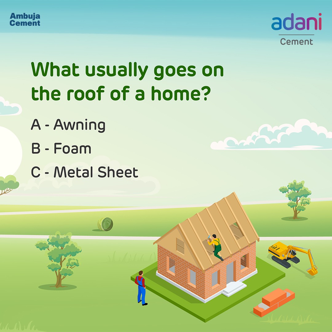 AmbujaCementACL's tweet photo. Our weekly construction trivia is here! drop your answers in the comment section and stand a chance to win exciting Amazon vouchers.
#constructionquiz #contestlovers #triviaalert https://t.co/ltSbwS5CYQ