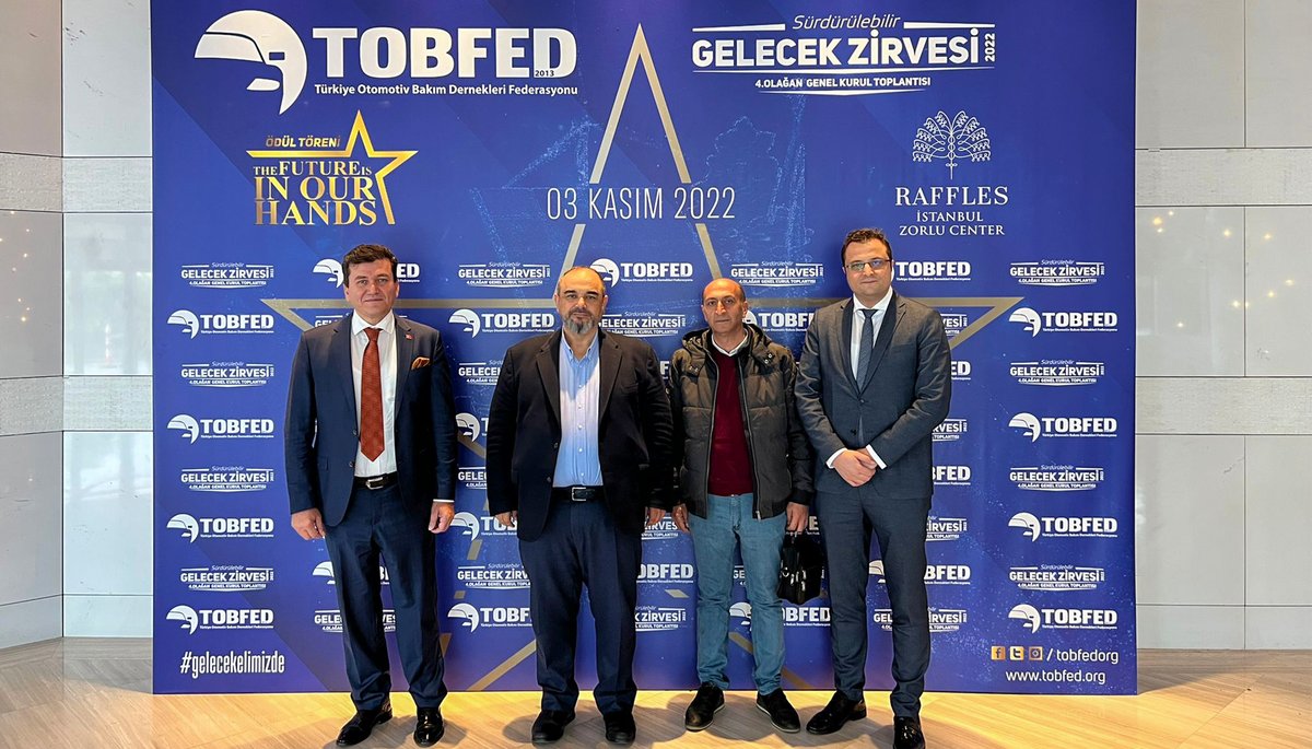 zekiariturk's tweet photo. Türkiye’nin otomotiv bakım sektöründeki en güçlü Sivil Toplum Kuruluşu olan Türkiye Otomotiv Bakım Dernekleri Federasyonu'nun (TOBFED) düzenlediği Sürdürülebilir Gelecek Zirvesi’ne katıldım.
#TOBFED #SerkanBakırtaş #SürdürülebilirGelecek #Otomotiv #İnovatif #Avukat #Otomobil https://t.co/jyQ9DzSpJH