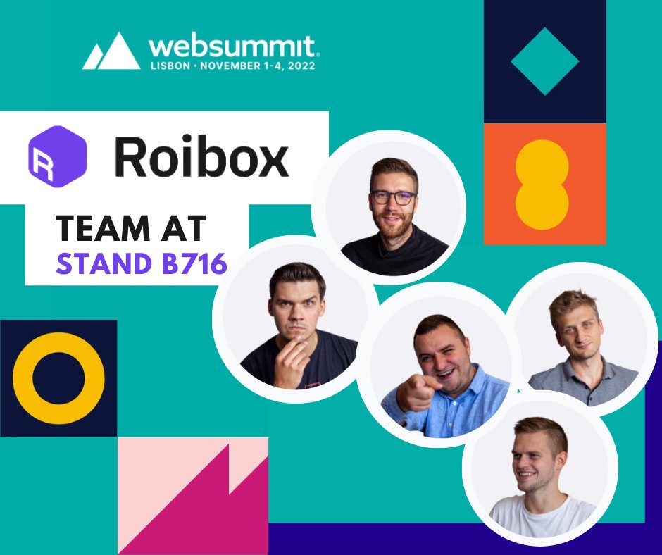We are here! 🖐️
and proud to be showcasing our #roibox company at the World famous #websummit2022 🤖

If you haven’t already, say hi to us today, November 4, in Pavilion four, at the stand B716 ⛺

#startups #websummitlisbon #geomarketing #geotargeting