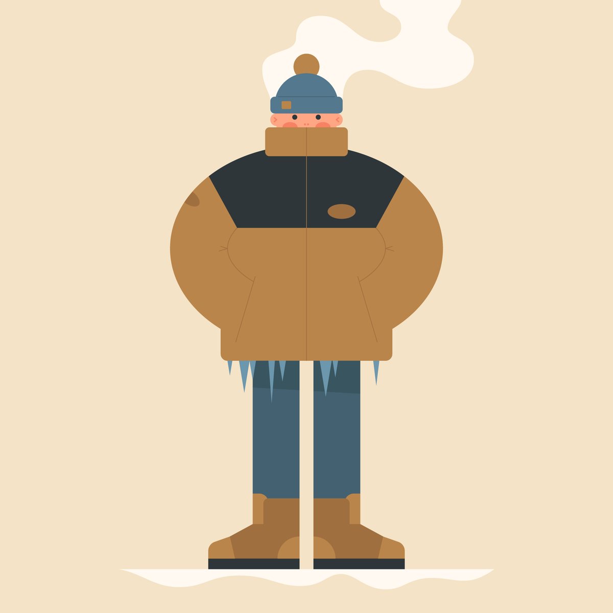 Sixtyfire's tweet photo. Living in one of the coldest cities is haaard https://t.co/iIKKGgd500