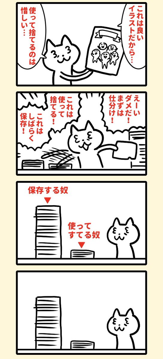 クリアファイル地獄 