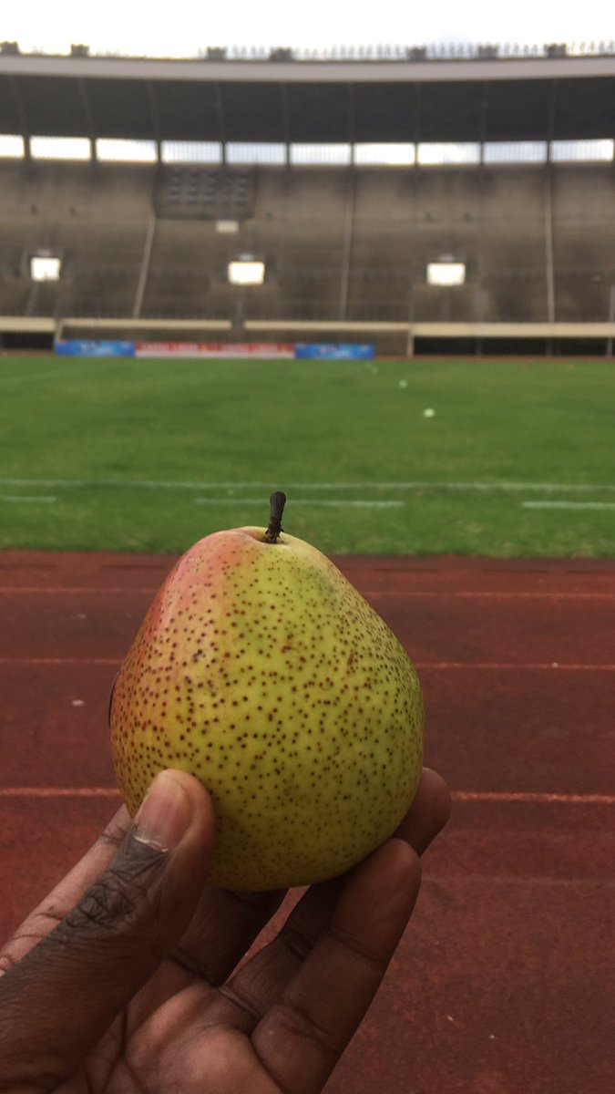 CHICKENINNFC1's tweet photo. Admin tempted to go and frame this 🍐 given to him by legendary @NormanMaroto but eish. It looks tasty 😎
Stand by for Warm Up
It’s @FcYadah vs @CHICKENINNFC1
#Gamecocksforlife
#Gamecocksontheroad https://t.co/yM5742hjo2