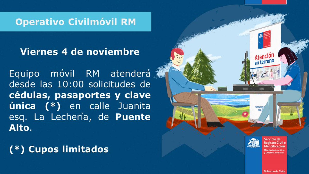 Registro Civil RM tweet media