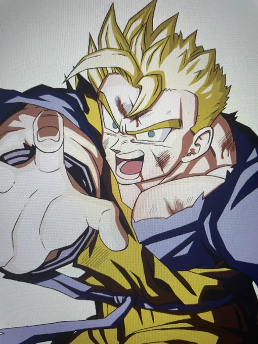 納得いかなかったから線画ほぼ描き直した 