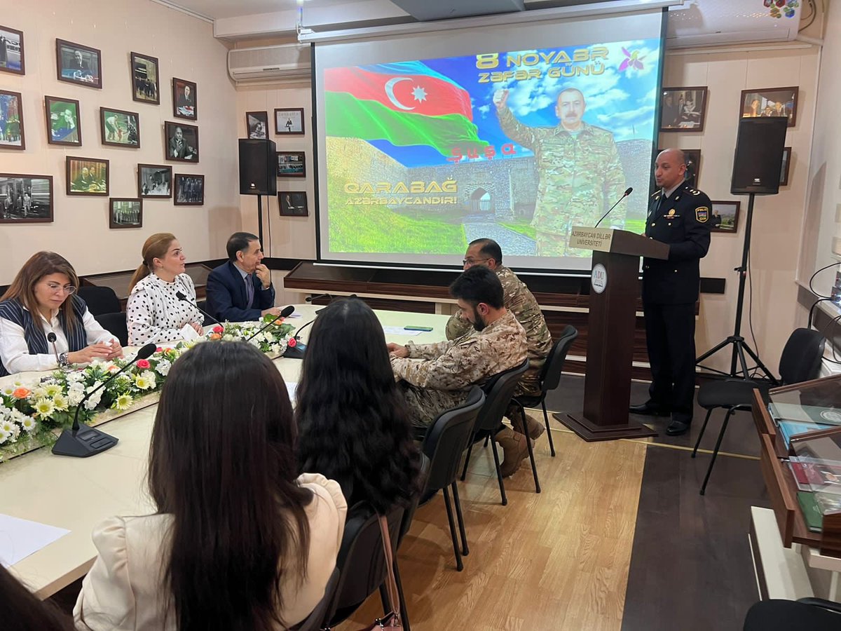 ADU-da “ Zəfər tariximizdir” adlı tədbir keçirilib

adu.edu.az/az/xeberler/xe…