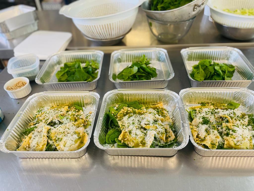 Homemade ravioli for tonight's Take Me Home done!!!  This is like no other takeaway! #fridaynight #dinnersorted #weekend