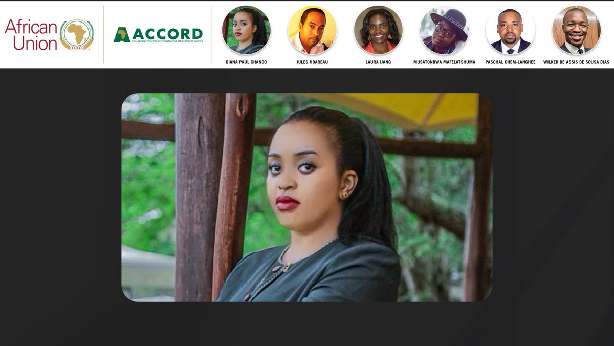 ACCORD_online's tweet photo. There is a huge gap of trust between stakeholders and young people because they don’t speak a common language &amp; #IGDs are important to narrow that gap between youth &amp; stakeholders ~ @DianaChandoAfrican Union Youth Ambassador For Peace for Eastern Africa Region https://t.co/YHeRaKnS3u