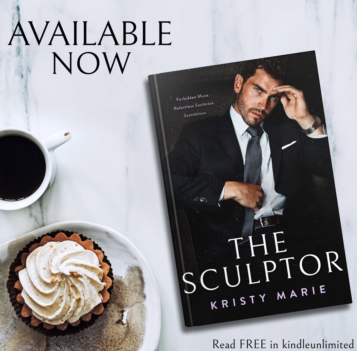🎨 Available Now 🎨

The Sculptor, a steamy, second chance, forbidden romance full of angsty tension and devastating secrets by <a href="/authorkristym/">Kristy Marie</a>, is LIVE &amp; FREE with KU! 💜

🎨Buy Now→ 
geni.us/TheSculptor

💜Audible→ 
adbl.co/3JmtLXj