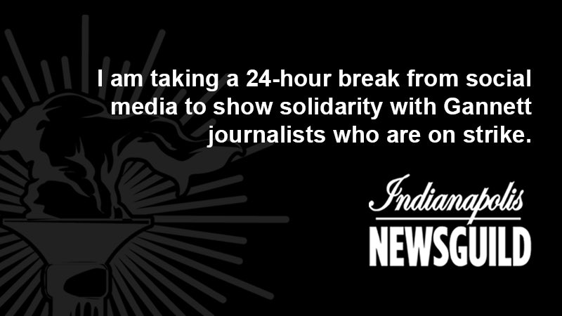 Enough is enough, I stand in solidarity with my colleagues across the country.  #GannettWalkout