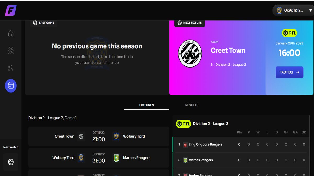 FOOTIUM BETA IS HERE!

We meet again <a href="/creettownfc/">Creet Town F.C.</a> 😏 

Are you guys ready for the new season?

#Footium #play2earn #LudoLabs # WoburyTord