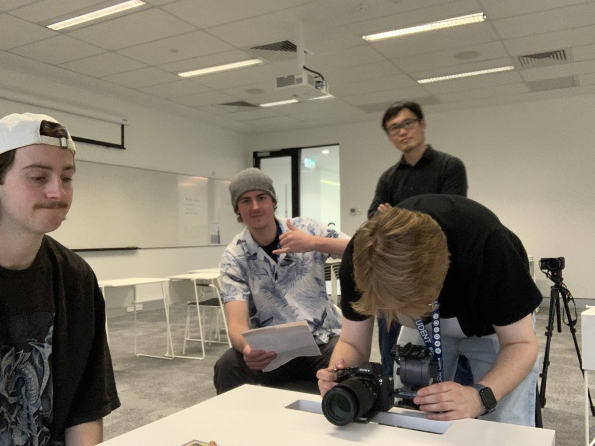 VChoofy's tweet photo. Filming shenanigans of the upmost sort https://t.co/eKOYen850A