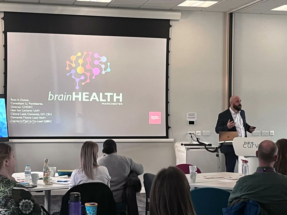 Greater Manchester Mental Health on Twitter "Dr Ross Dunne speaks on