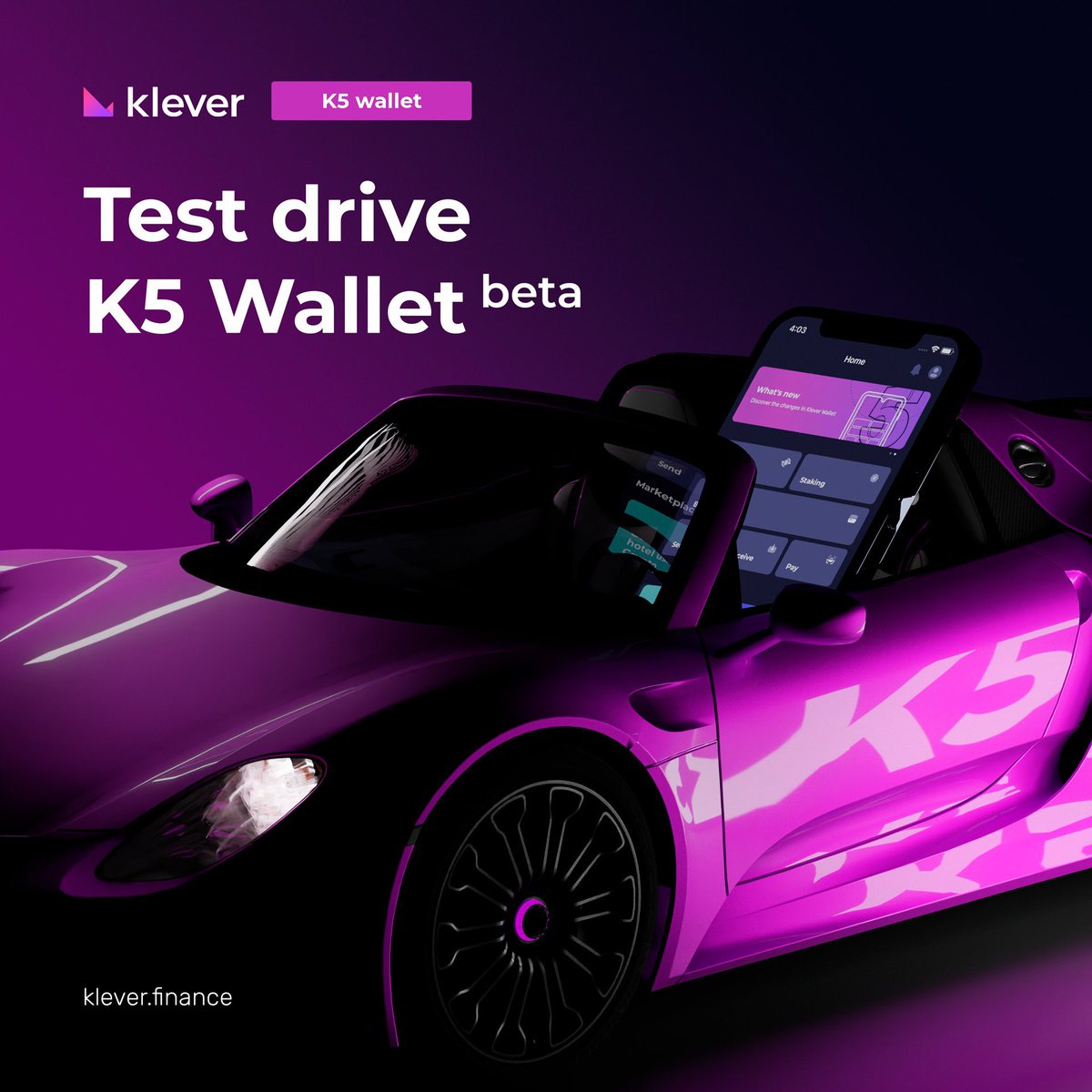 AdlerSofie's tweet photo. .@elonmusk , why waste time building a new wallet when it already exists #K5? Speaking of #K5, the new wallet generation is the fastest, the safest, in short, the best!
Also #Klever ecosystem has everything #KleverChain #KleverSafe #KleverEx …
https://t.co/abloIzqH6q https://t.co/OPe5hxrFfl