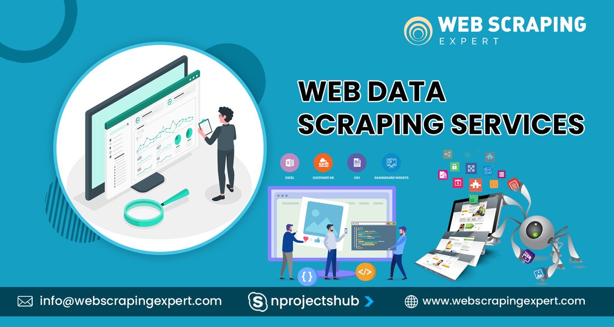 webscrapingexpe's tweet image. Scrape Doctor Data - webscrapingexpert.com/doctors-direct…

To be successful in the medical field, it is important to find ways to collect and present data in innovative and informative ways for doctors, patients and clients. We provide high quality products..

#doctorsdatascraping