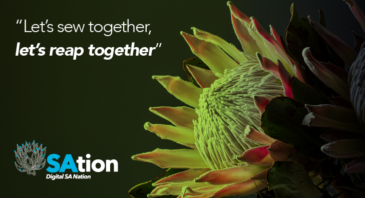 _sation's tweet photo. 🪡Sowing our Digital Seed to Grow our Economy, SAtion enables the realiSAtion of the 4IR dream to achieve economic recovery and inclusive progress resulting in South Africa becoming a globally competitive digitally advanced country. Learn more: https://t.co/qhCqMGZxx8
#SAtion https://t.co/TkShNqkZQC