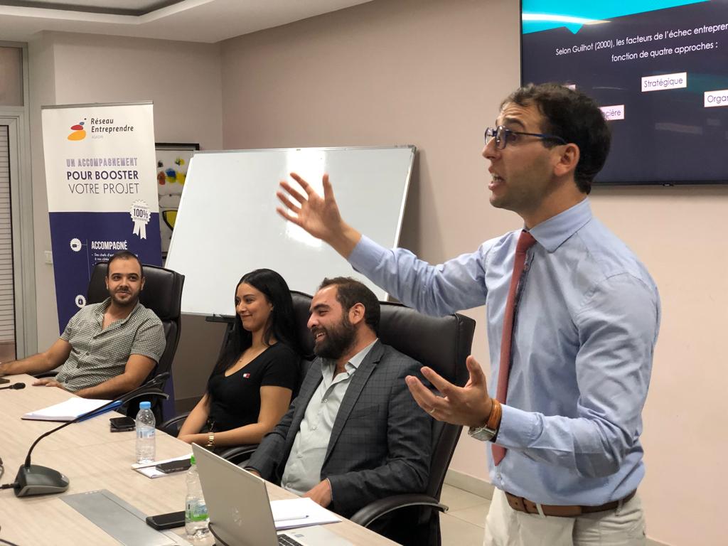 RE_Maroc's tweet photo. Retour en image 📸 du Workshop sur les #SOFT_SKILLS organisé par Reseau Eentreprendre Agadir en partenariat avec la cité de l’innovation Souss Massa et le technopark Souss Massa en faveur des candidats porteur de projets et aux jeunes entrepreneurs des deux incubateurs. https://t.co/myGtT35Wmn