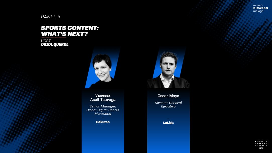 We close the #KosmosSportsSummit with the panel SPORTS CONTENT: WHAT'S NEXT?

🔴Don't miss it live on our YouTube channel: youtu.be/daFovZA1NLU