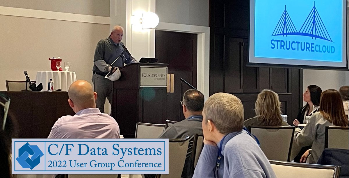 cfdata's tweet photo. User Group's main session is typically where we highlight STRUCTURE's newest features. This year we went big, and shared the FUTURE of STRUCTURE. And the future is BIG! #STRUCTUREcloud https://t.co/ijC7aNwY7M