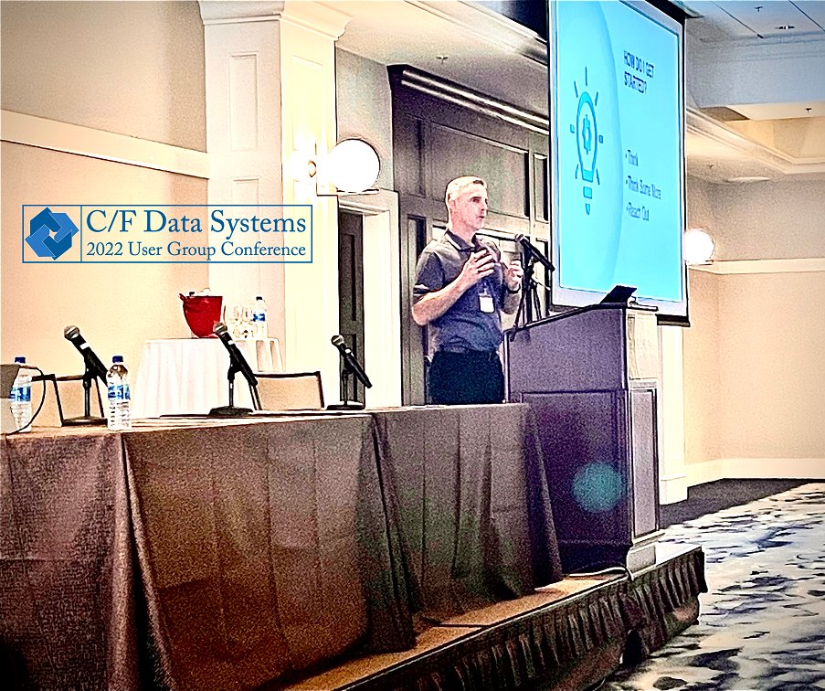 cfdata's tweet photo. User Group's main session is typically where we highlight STRUCTURE's newest features. This year we went big, and shared the FUTURE of STRUCTURE. And the future is BIG! #STRUCTUREcloud https://t.co/ijC7aNwY7M