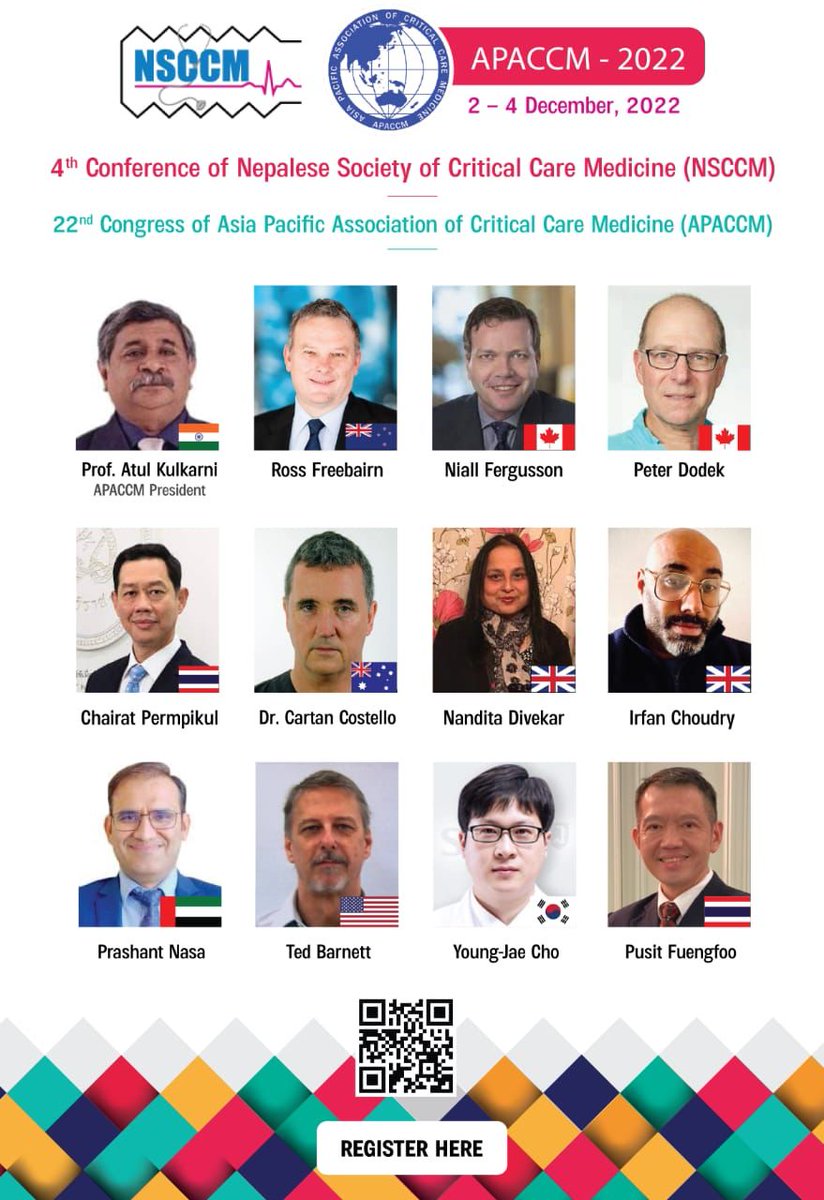 Meet the international faculties for the APACCM-NSCCM Conference.