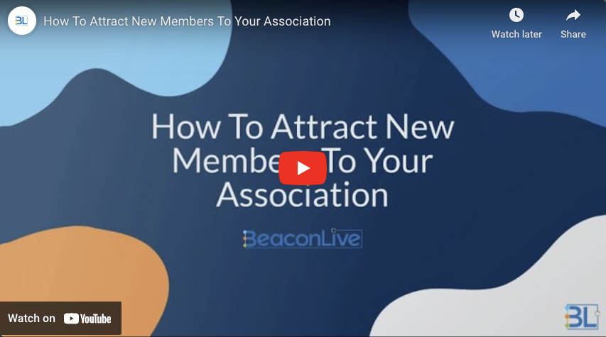 Video Feature Friday!

In this video, you will find a breakdown of highlights from our popular blog article How To Attract New Members To Your Association.
Watch the video here: hubs.la/Q01rqR6j0

#AssociationMembership #MemberEngagement #VideoFeatureFriday #BeaconLive